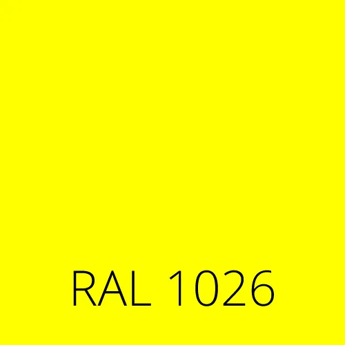 RAL 1026 – galben luminos