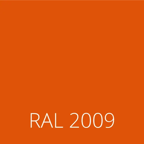 RAL 2009 – portocaliu trafic