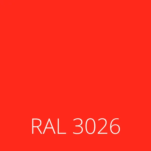 RAL 3026 – roșu luminos deschis