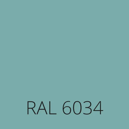 RAL 6034 – turcoaz pastel