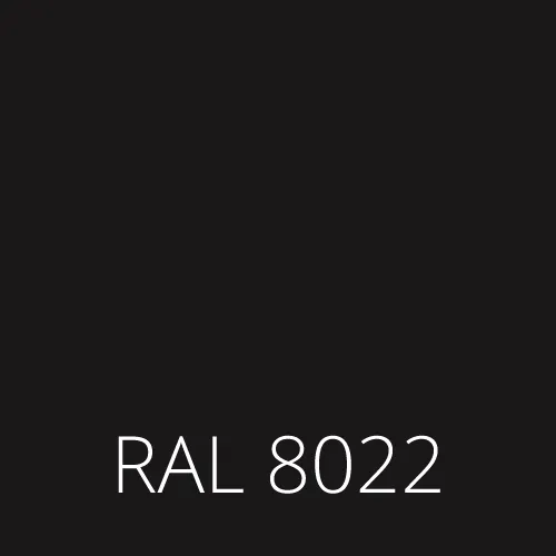 RAL 8022 – maro negru